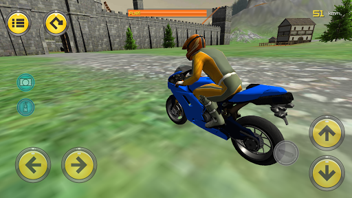 Motorbike Medieval Drive 3D