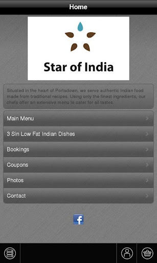 Android application Star of India screenshort