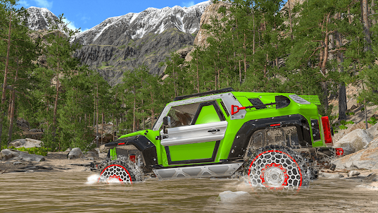 SUV Offroad Jeep: Car Driving