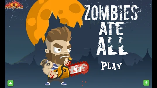 Zombies eat all