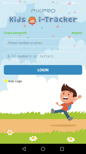 Android application Kids i-Tracker screenshort