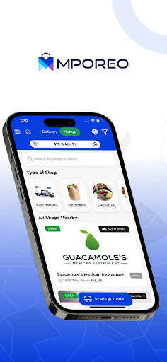 Android application Mporeo screenshort