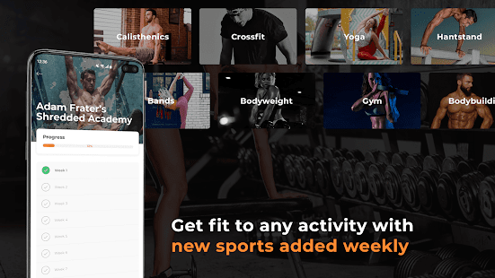 Fit! - the fitness app  Screenshots 3