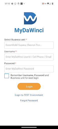 Android application MyDaWinci screenshort