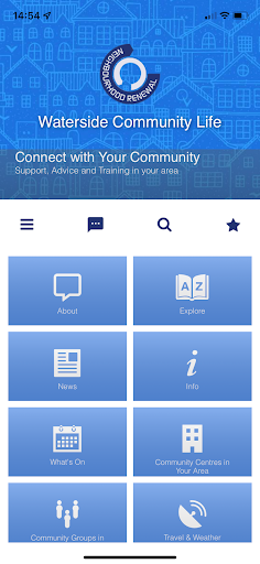 Android application Waterside Community Life screenshort