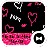Glitter Hearts  Wallpaper icon