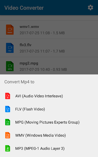 Video Converter - Files, music Screen 2
