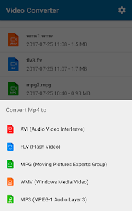 Video Converter: MP3 AVI MPEG GIF FLV WMV MP4 47.0 Apk 2