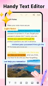 Notepad: Light Notes, Notebook