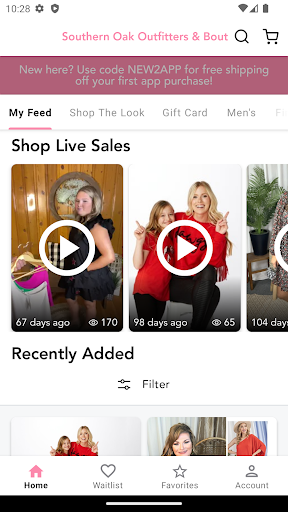 Android application Southern Oak Outfitters & Bout screenshort