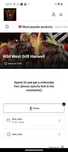 Wild West Grill Screenshot 1 - AppWisp.com