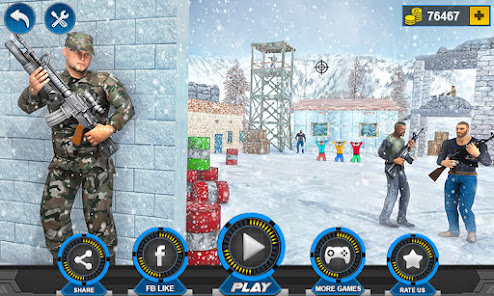 Critical FPS Shooters Game 3.6 APK + Mod (Remove ads / God Mode / Weak enemy) for Android
