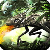 Angry T-Rex Raptor Survival Game- Dino Revenge icon