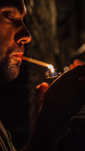 Android application cigarette live wallpaper screenshort