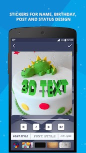 3D Name on Pics – 3D Text 5