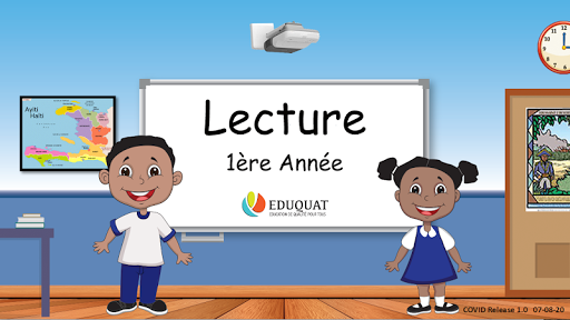 Android application EDUQUAT FR Language Reading 1 screenshort