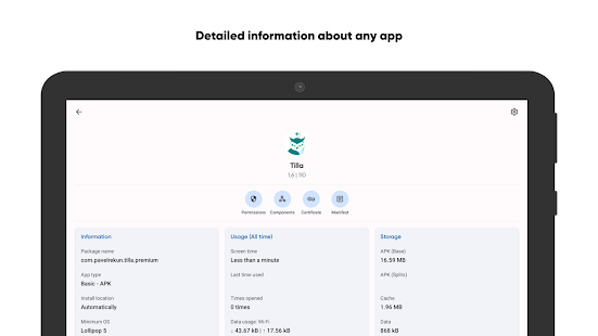 Skit Premium - apps manager Screenshot