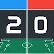 サッカースコアボード - Androidアプリ