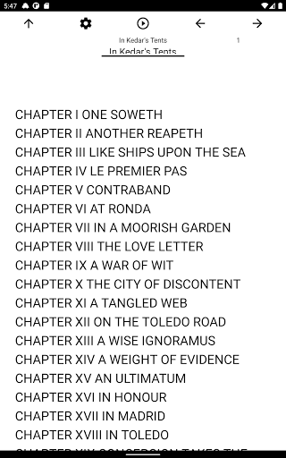 Book, In Kedars Tents Screen 3