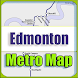 Edmonton Canada Metro Map Offl
