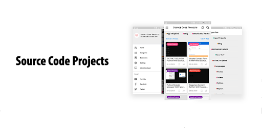 Source Code Projects Android App image.