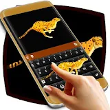 Black Cheetah Animated Keyboard icon