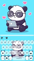 screenshot of Lovely Cute Panda Theme