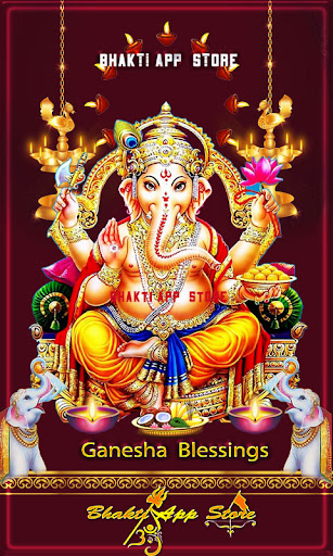 Ganesha Blessing LiveWallpaper Screen 2