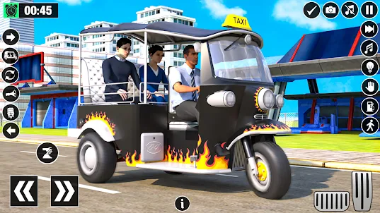 Tuk Tuk Driving: Rickshaw Game