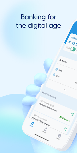 Android application AXIA Capital Bank screenshort