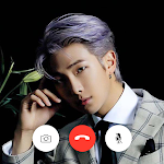Cover Image of Download Fake Call with BTS RM - Kim Namjoon 4.1.17 APK