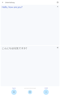 Google Übersetzer Screenshot