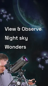 Sky Observation: View Star Map
