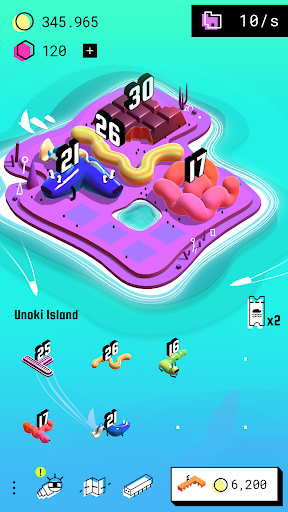Griddie Islands - Puzzle Merger Idle Adventure 15 screenshots 6