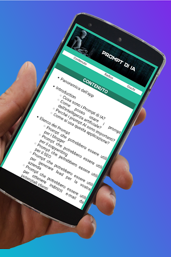 Anteprima dell'app