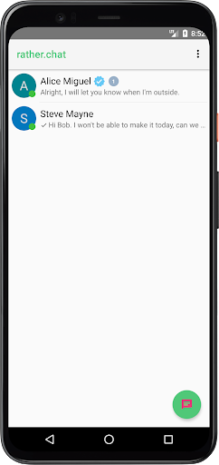 rather.chat Screen 2