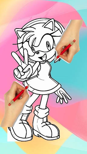 Amy Coloring Book Rose