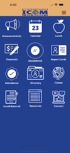 ICOM School Screen 2