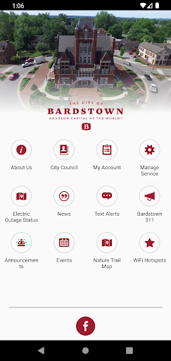 Android application City of Bardstown screenshort