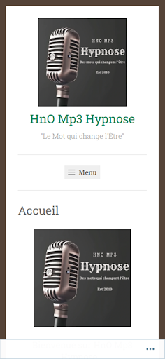 Android application HnO Mp3 Hypnose screenshort