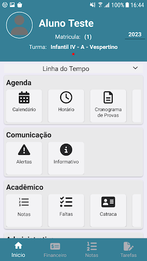 Android application Centro Educacional Gênesis screenshort