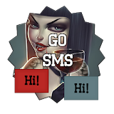 GO SMS THEME - VampGirl icon