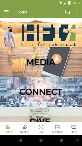 Android application Hope for Ishmael screenshort