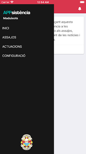 Android application Castellers de l'Alt Maresme screenshort