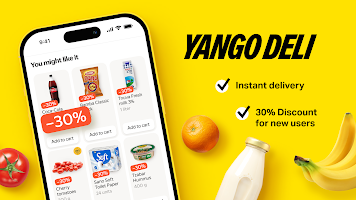screenshot of Yango Deli: Quick supermarket