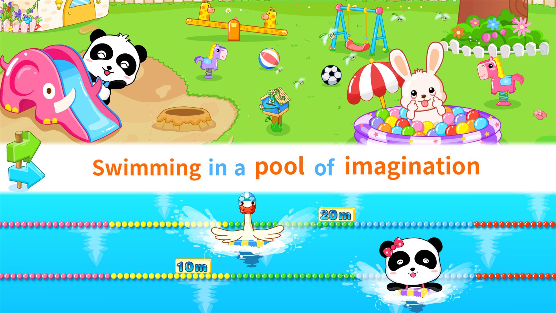 Android application Baby Panda Kindergarten screenshort