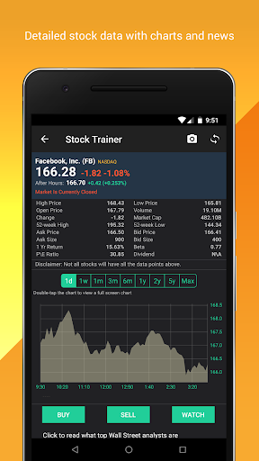 Stock Trainer Virtual Trading