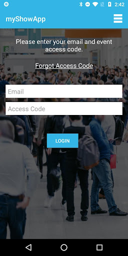 myShowApp Screen 2