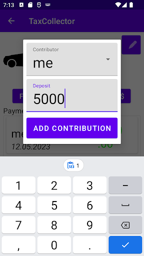 Tax Collector Screen 2