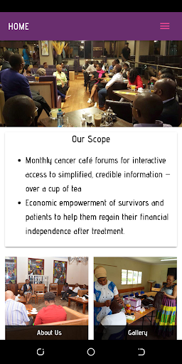 Cancer Cafe Screen 2